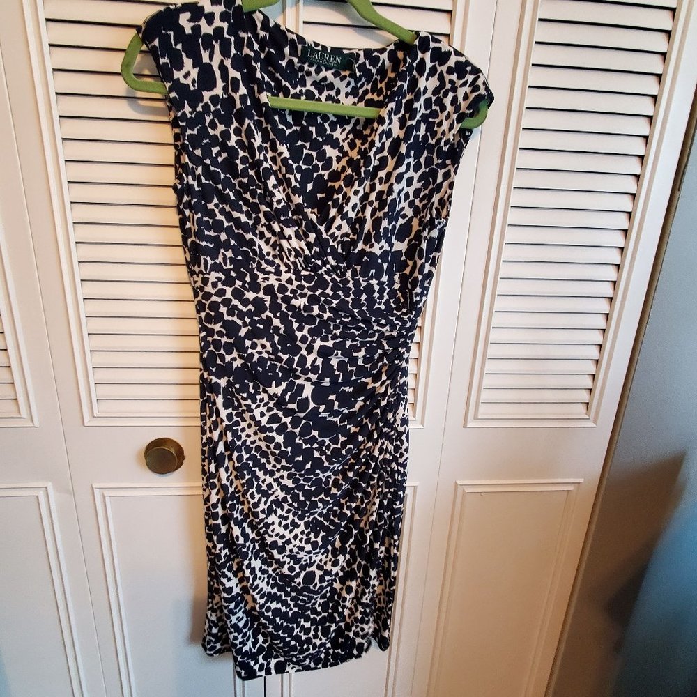 Black and white dress